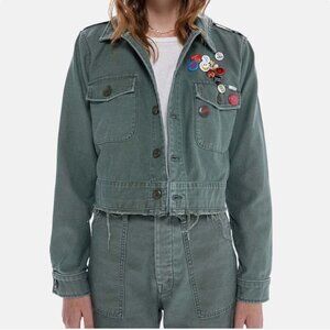 MOTHER The Cropped Veteran Jacket